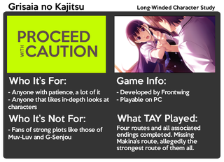 Illustration for article titled Grisaia no Kajitsu: The TAY Review